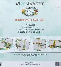 49 and Market, Birdsong Page Kit Promo