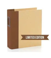 Simple Stories, Sn@p Binders, 6x8, Brown