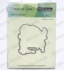 Penny Black, Santa's Sweet Stamp & Die cut