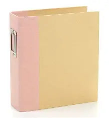 Sn@p! by Simple Stories - 6x8 Sn@p! Binder - blush