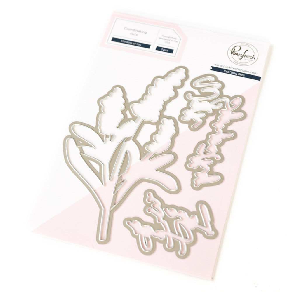 Pink Fresh Studio, Thinking of you Die Stamp, Stencil and Die Set