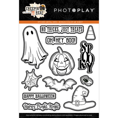 Photoplay Paper, Creepin' It Real Clear Stamps