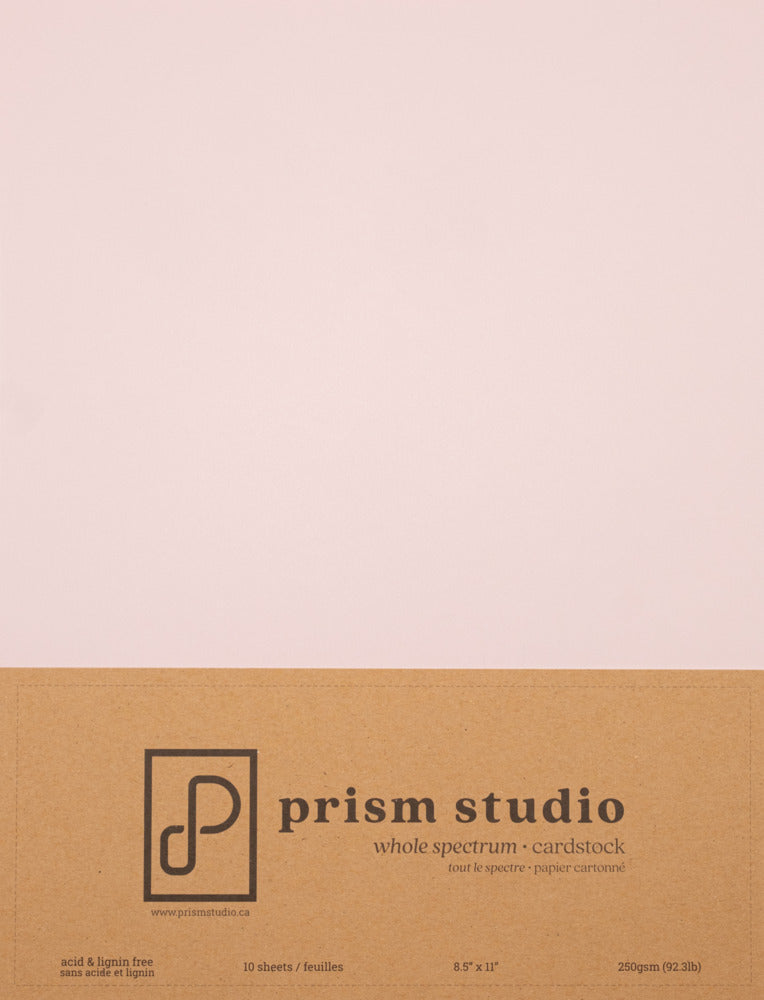 Prism Studio,8.5x11 Heavyweight Cardstock; Cherry Blossom