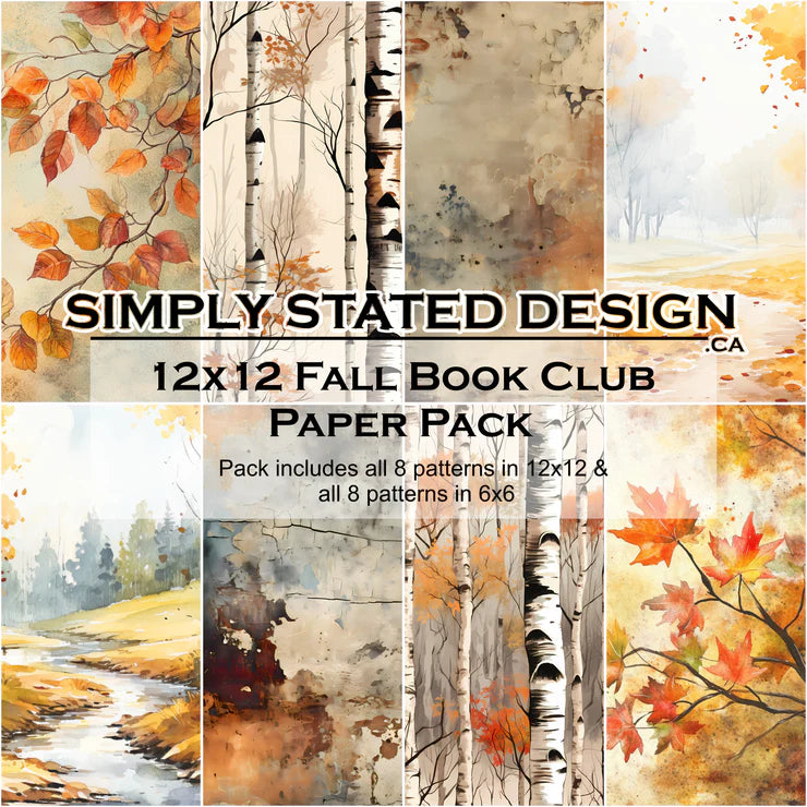 Simply Stated, Fall Book Club Paper Pac
