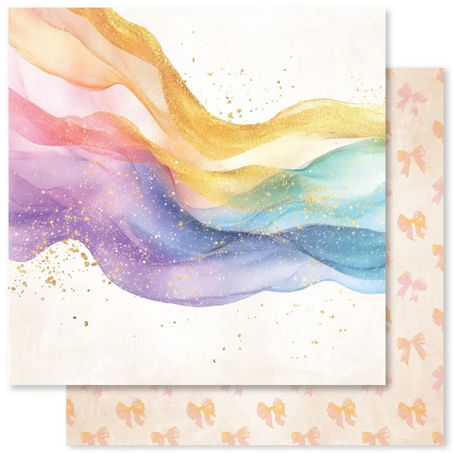 Paper Rose, 12X12 Paper, Birthday Fun Basics A