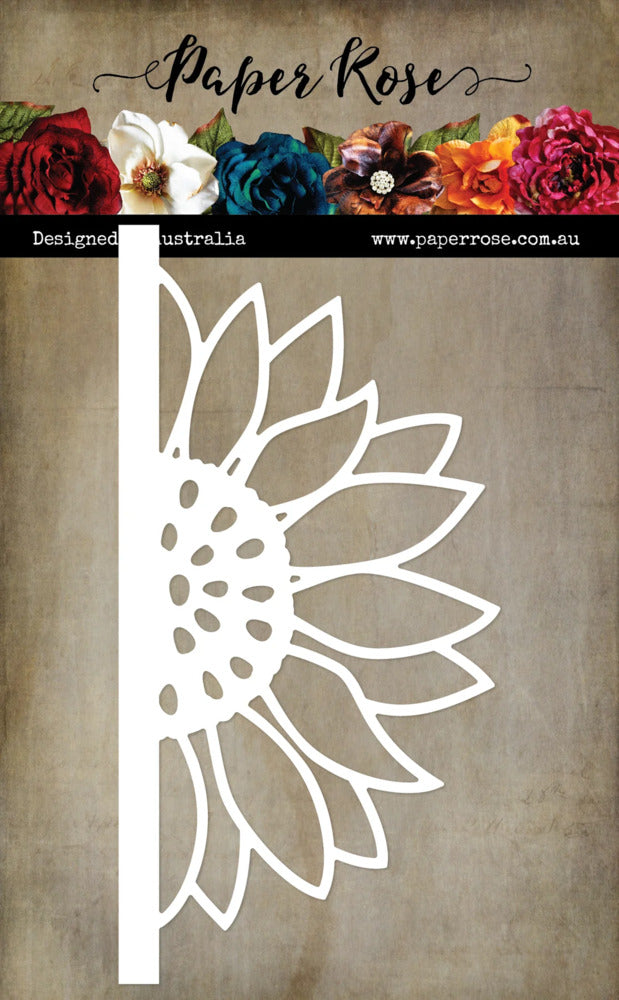 Paper Rose, Die, Sunflower Border