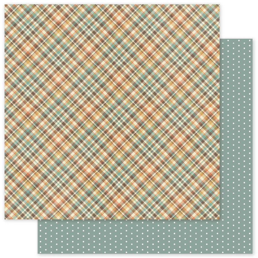 Paper Rose, 12X12 Paper, Lakeside Memories Basics D