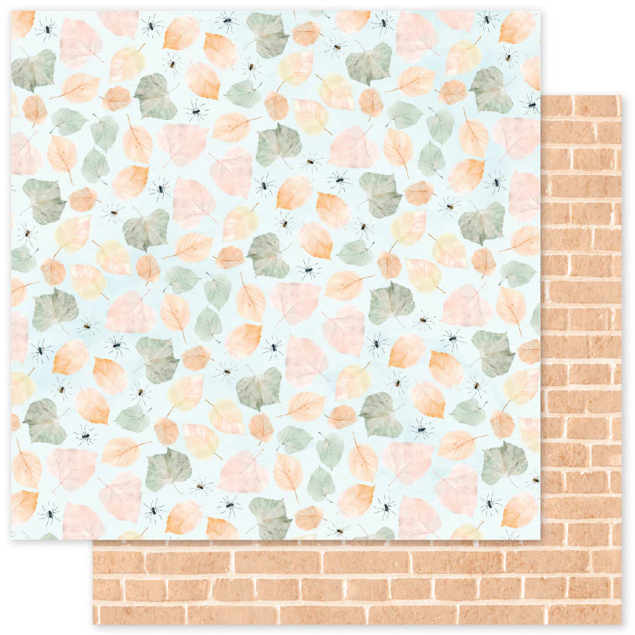 Paper Rose, 12X12 Patterned Paper, Sweet & Spooky Basics C