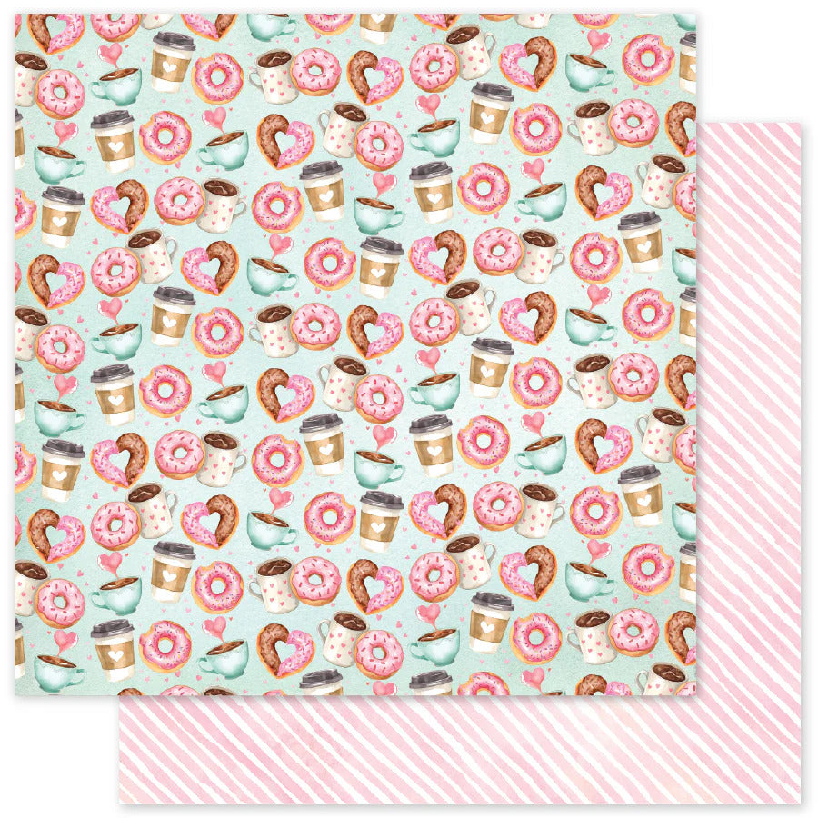 Paper Rose, 12X12 Patterned Paper, Perfect Pairs Patterns E