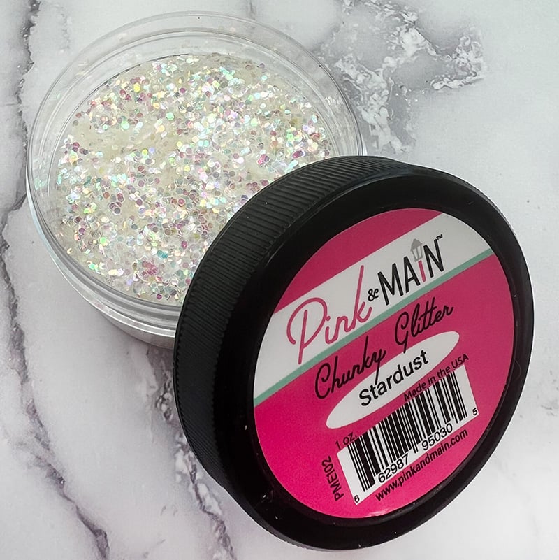 Pink & Main, Chunky Glitter, Stardust