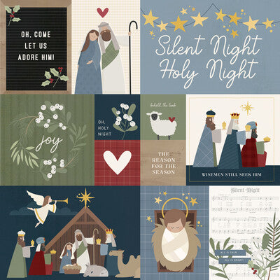 Simple Stories; Silent Night; Elements 1