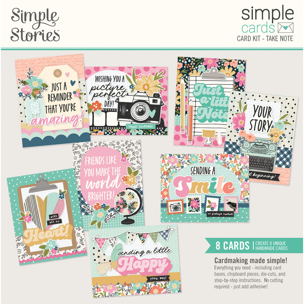 Simple Stories, Simple Cards Card Kit, Take Note