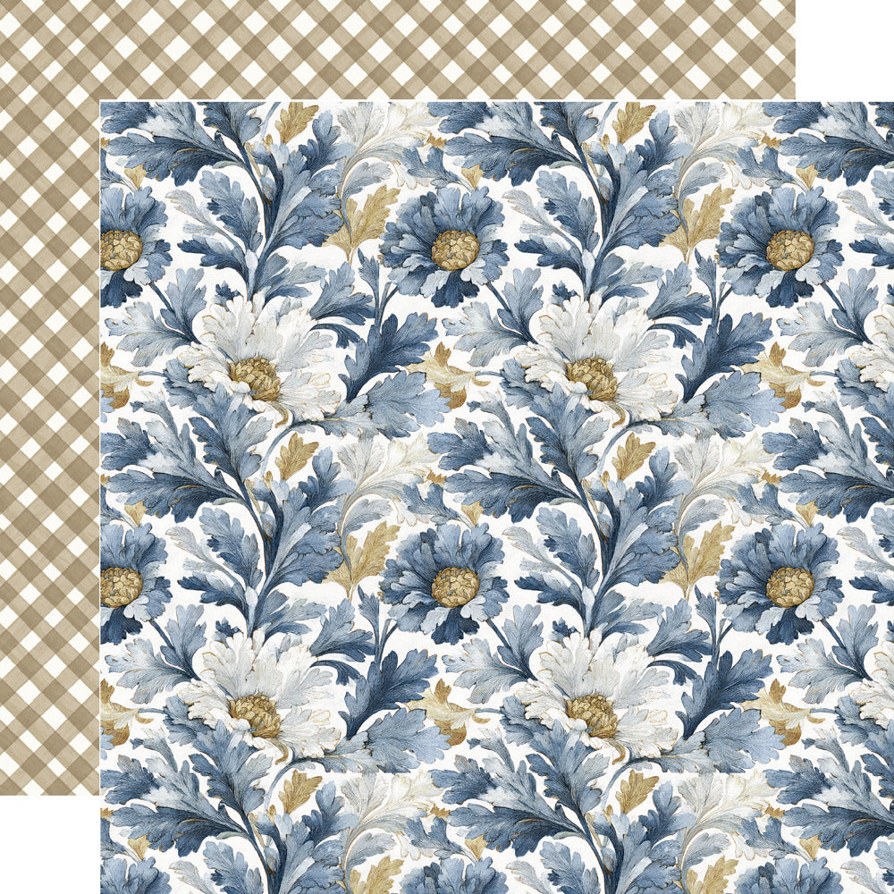 Simple Stories, 12X12 Patterned Paper, Simple Vintage Sand & Sea - Enjoy the View