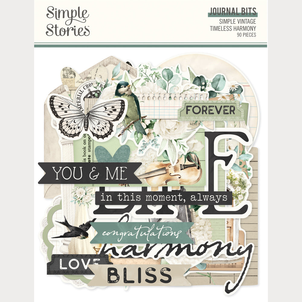 Simple Stories Simple Vintage Timeless Harmony - Journal Bits