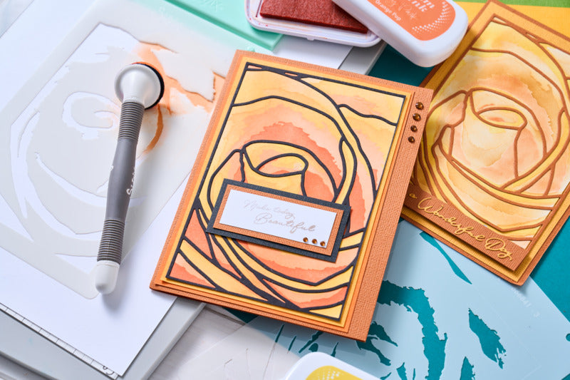 Sizzix, Belle of the Ball Stencil and Die