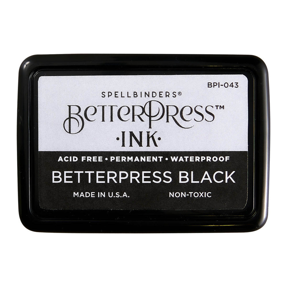 Spellbinders, Better Press Ink Pad: Black
