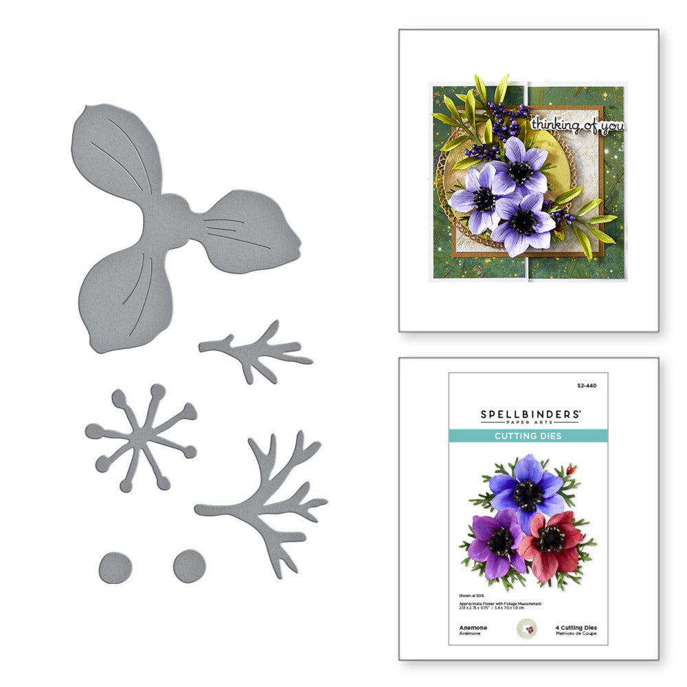 Spellbinders; Summer Solstice Garden - Anemone