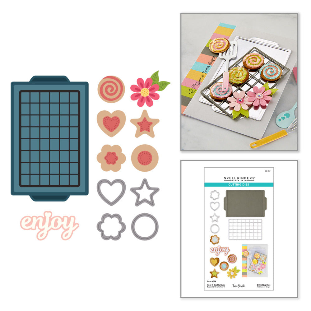 Spellbinders, Die, Make It & Bake It - Cool It Cookie Rack