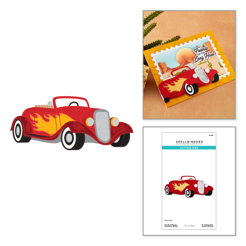 Spellbinders, Die, Hot Rod Flames Pre-order