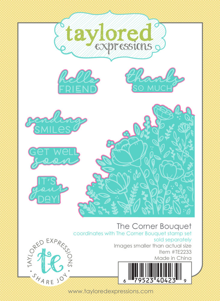 Taylored Expressions, Cling Stamp, The Corner Bouquet