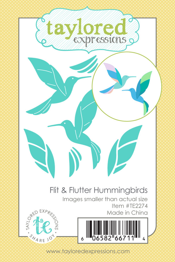 Taylored Expressions, Flit & Flutter Hummingbirds Die