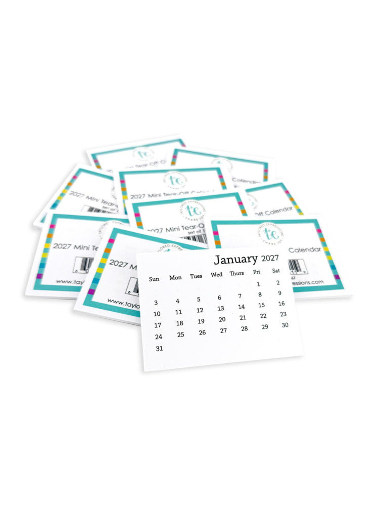 Taylored Expressions, Mini Tear-Off Calendars, 2027 (Set of 10) Pre-order