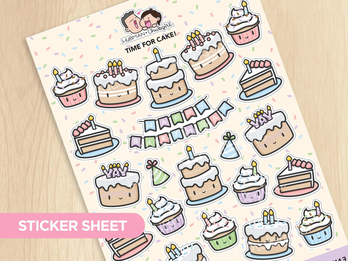 Hubman & Chubgirl Stationary, Cake Time