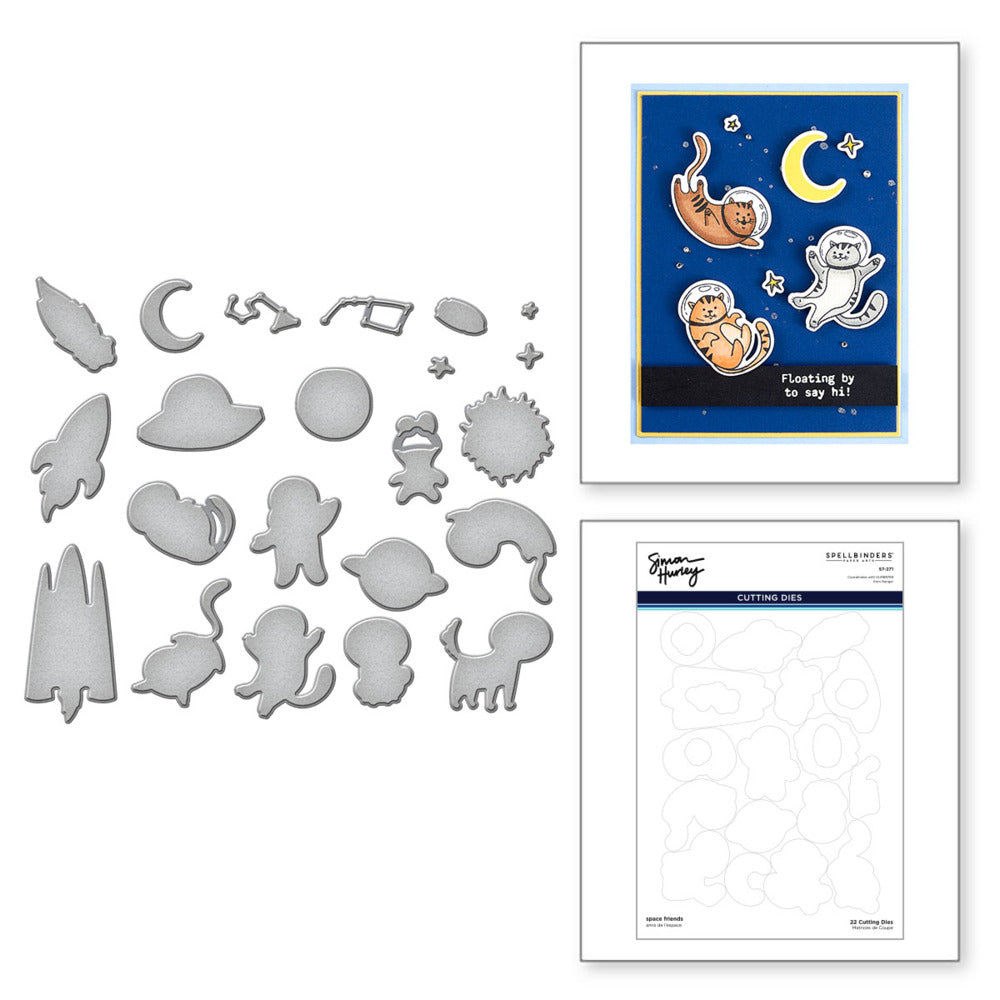 Ranger, Space Friends Stamp and Die Set