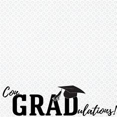 Scrapbook Customs, ConGRADulations Paper