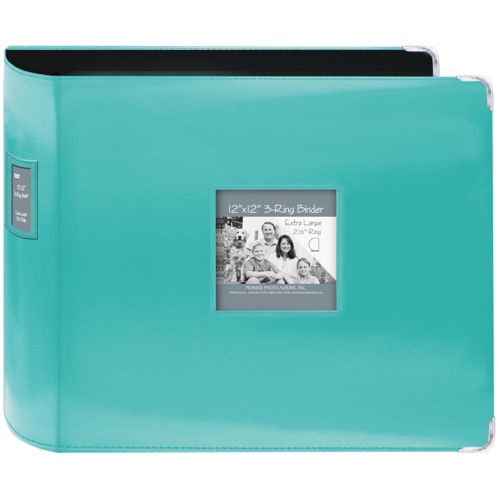 Pioneer, 3 Ring Extra Large Ring 12x12: Teal