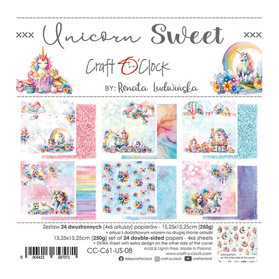 Craft O'Clock, Unicorn Sweet 6x6