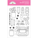 Doodlebug, Cute & Crafty , Clear & Die Set