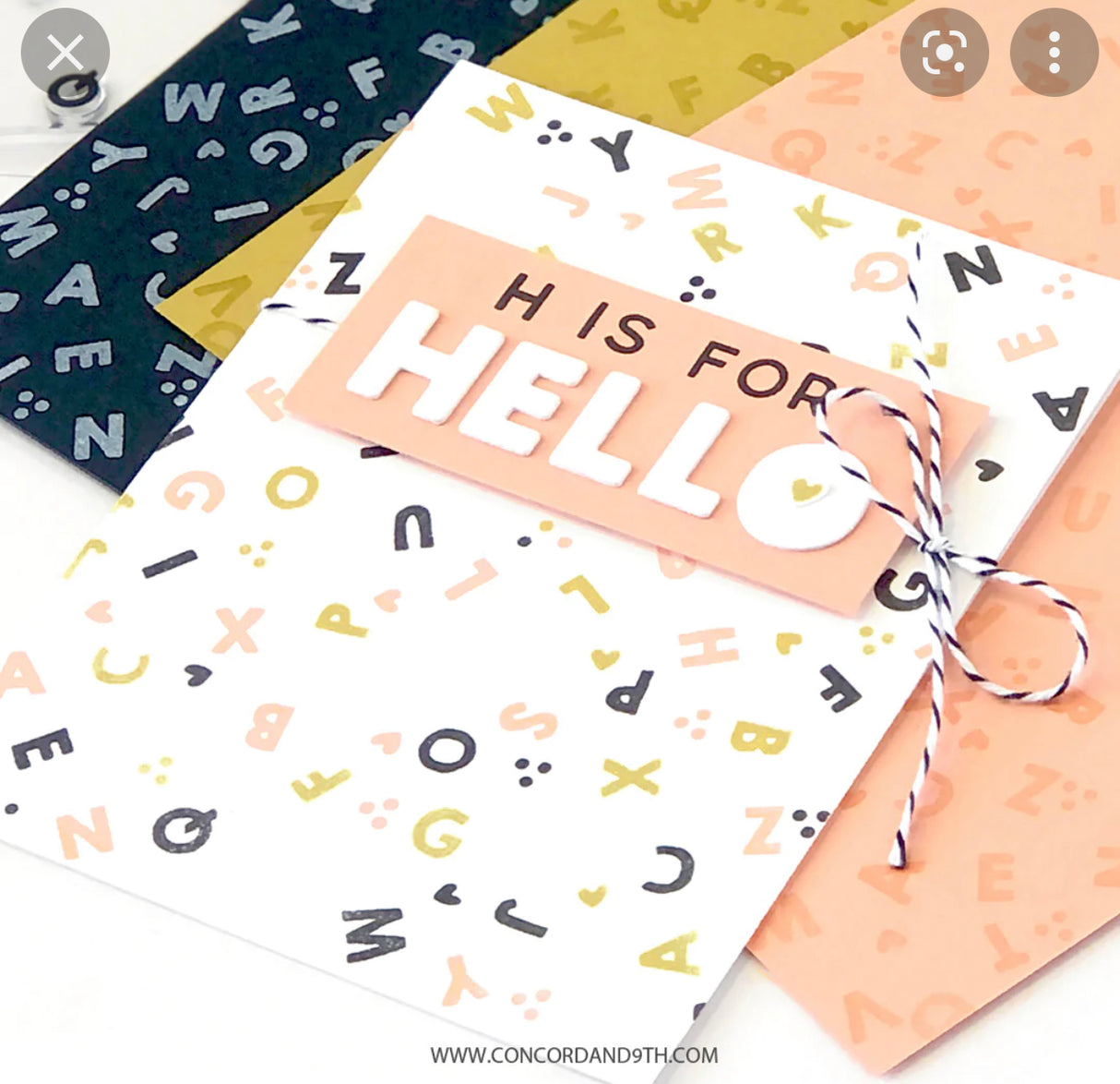 Concord & 9th Stamp, Turnabout Alphabet Soup