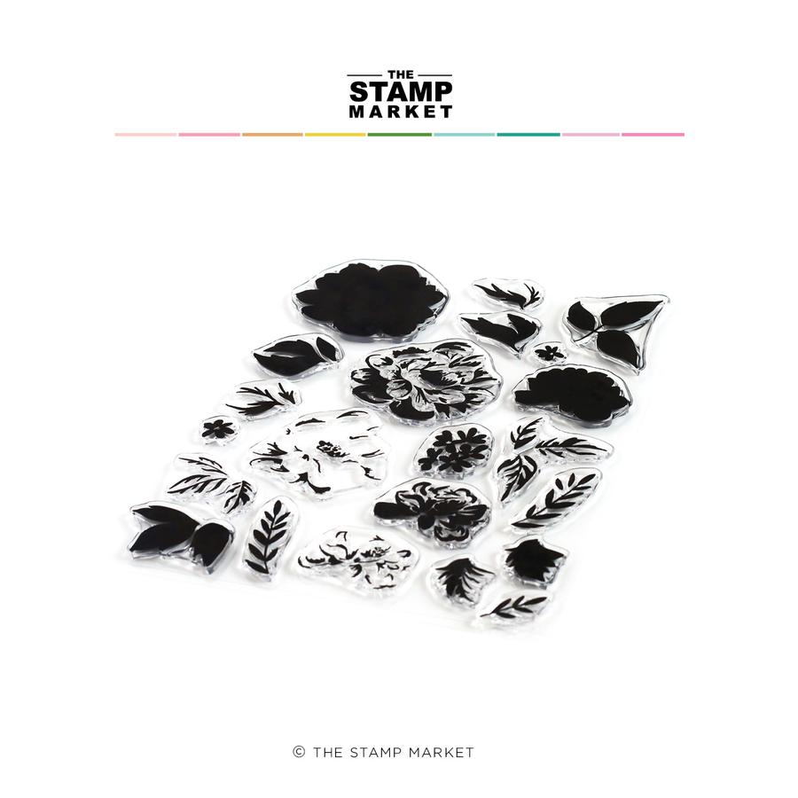 The Stamp Market - Market Florals Stamp Set