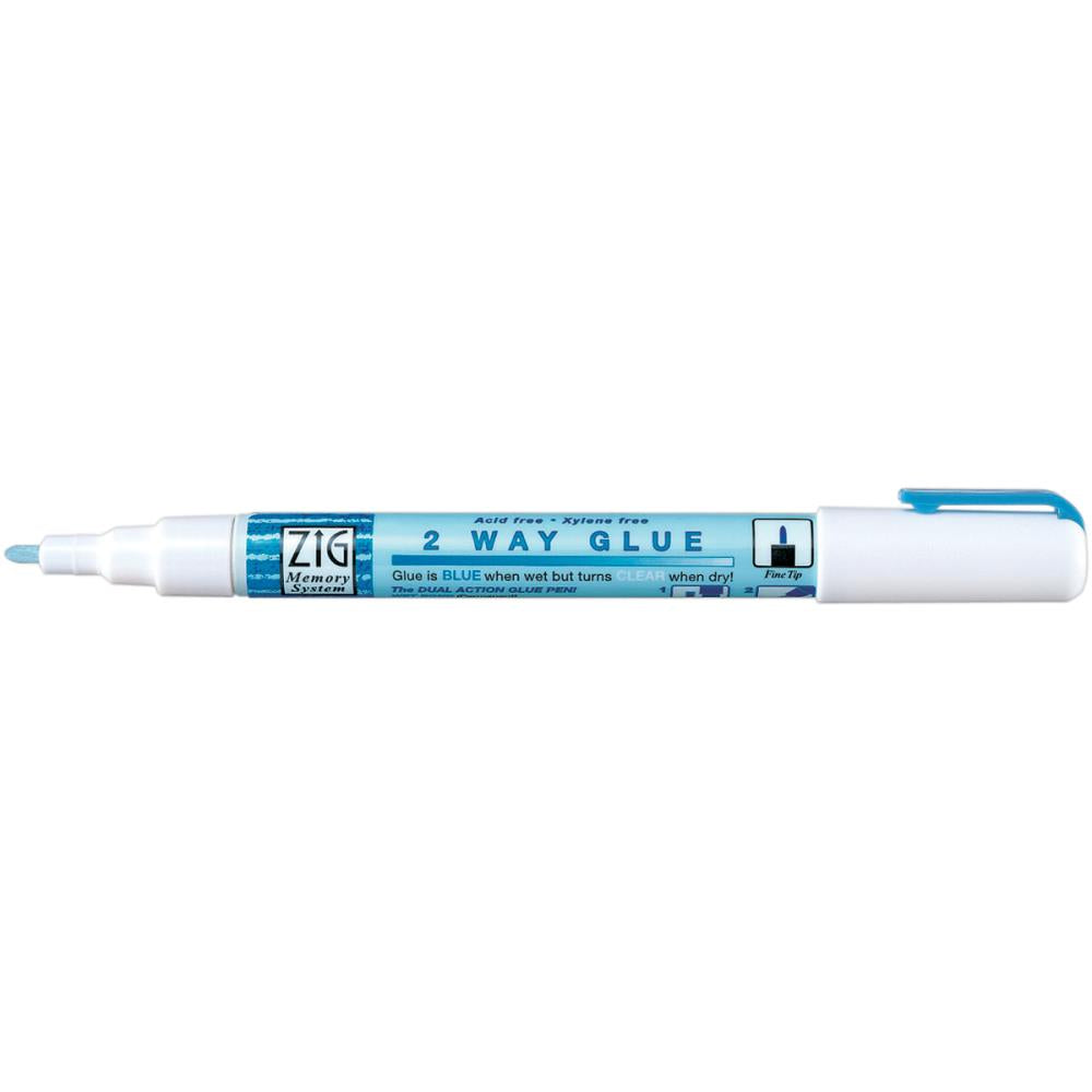 Zig 2-Way Glue Pen Carded