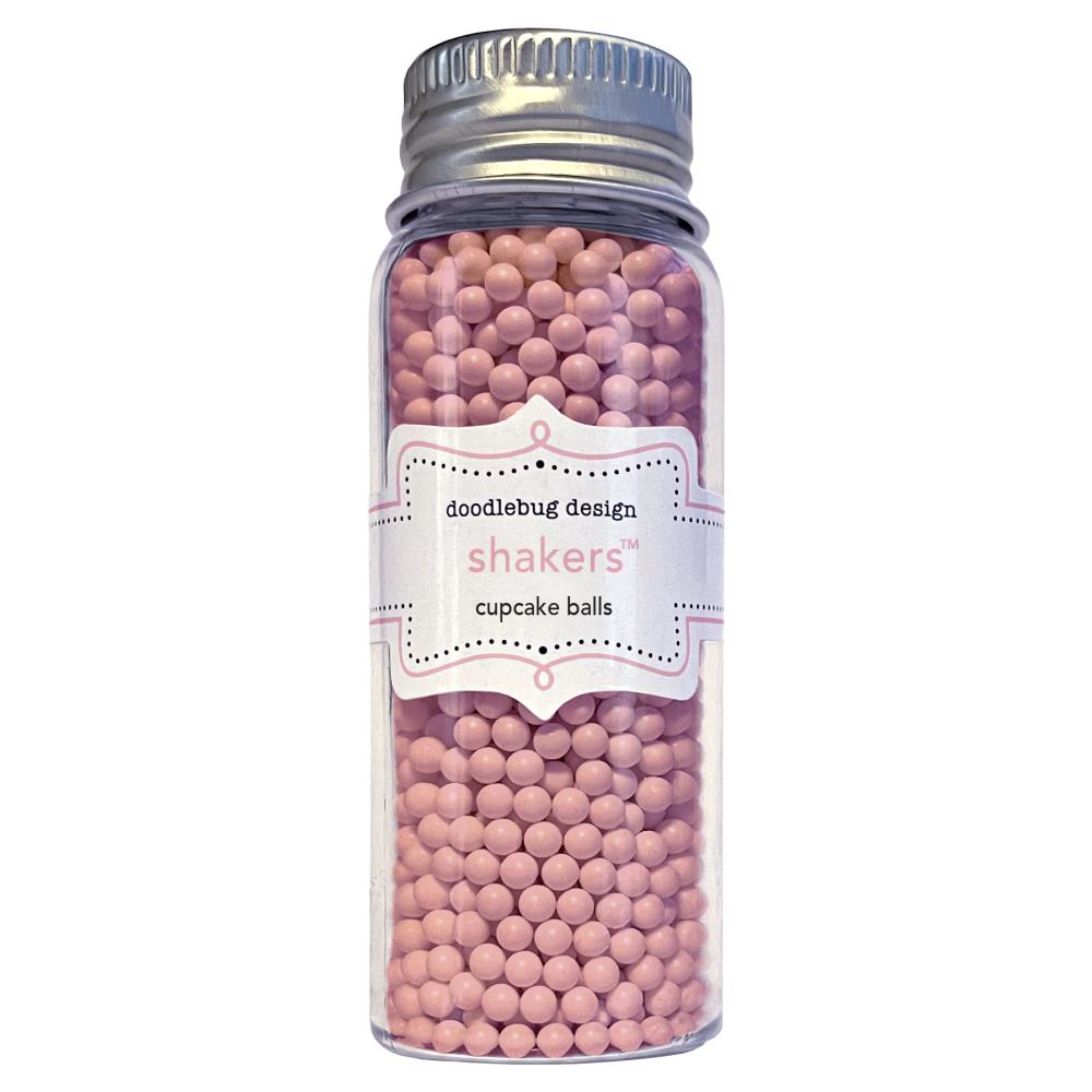 Doodlebug, Shakers, Cupcake Balls (Pink)