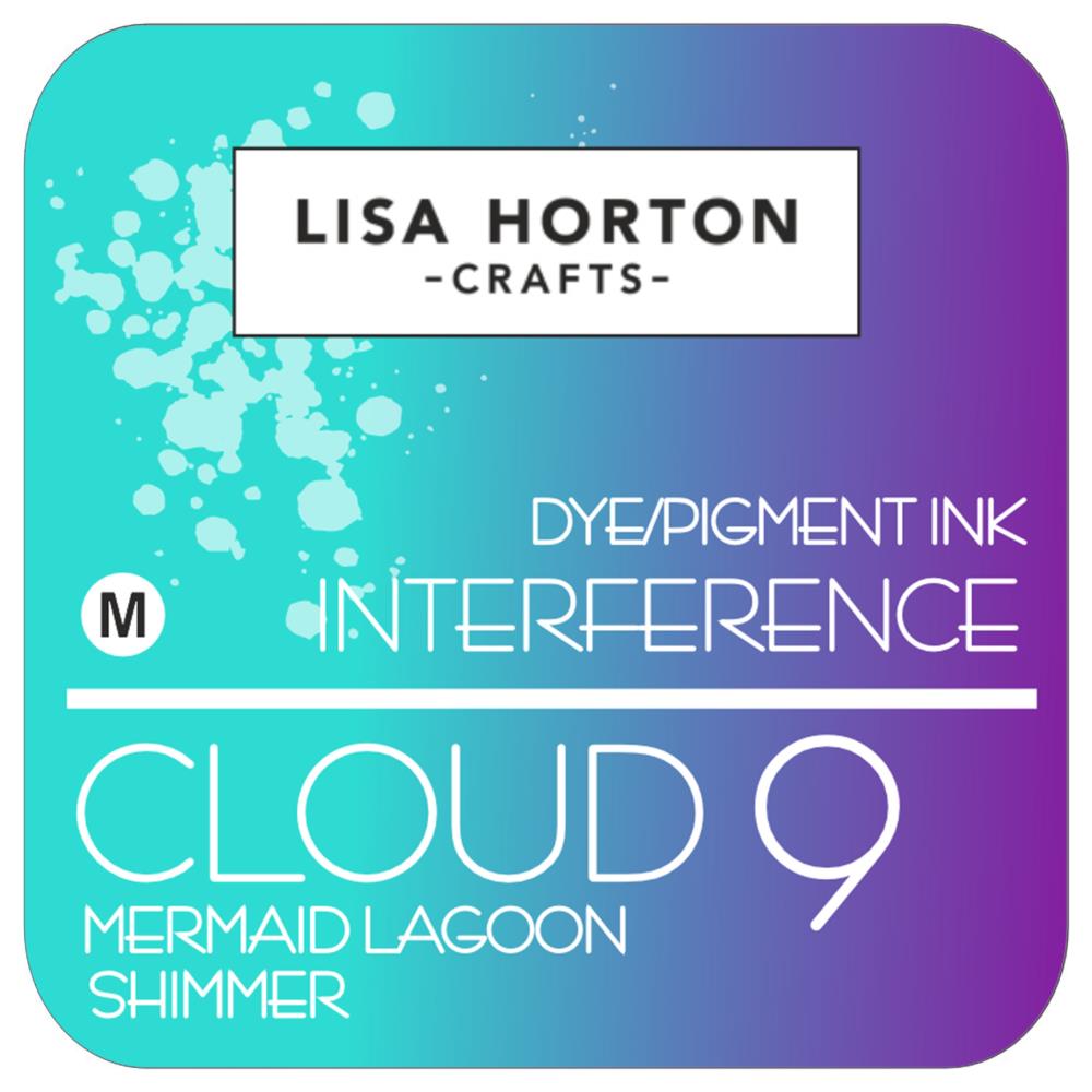 Lisa Horton Craft, Dye/Pigment Ink Interference, Mermaid Lagoon