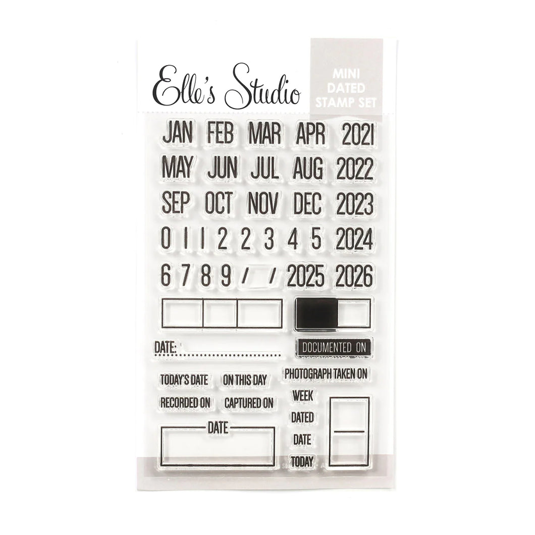 Elle’s Studio, Mini Dated Stamp