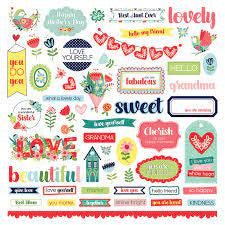 Photoplay, Cherish,Sticker Sheet