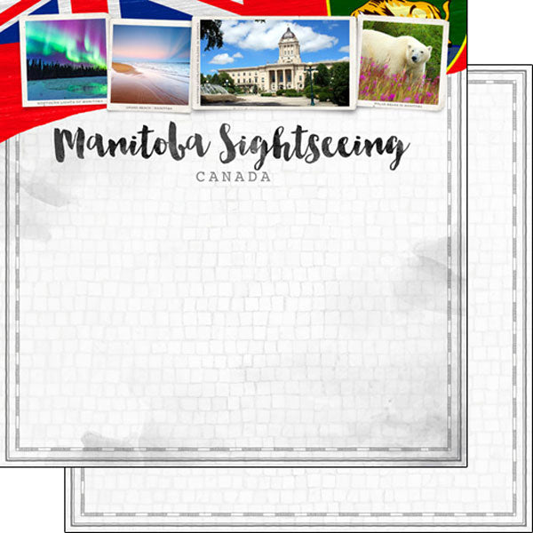Scrapbook Customs,  Canada,Manitoba Sightseeing