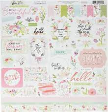 Carta Bella, Flora No 3 Sticker Sheet