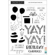 Load image into Gallery viewer, Concord &amp; 9th, Yay for Birthdays Stamp set
