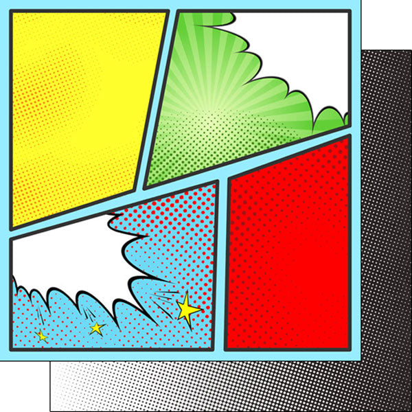 Scrapbook Customs, Comic Book Paper