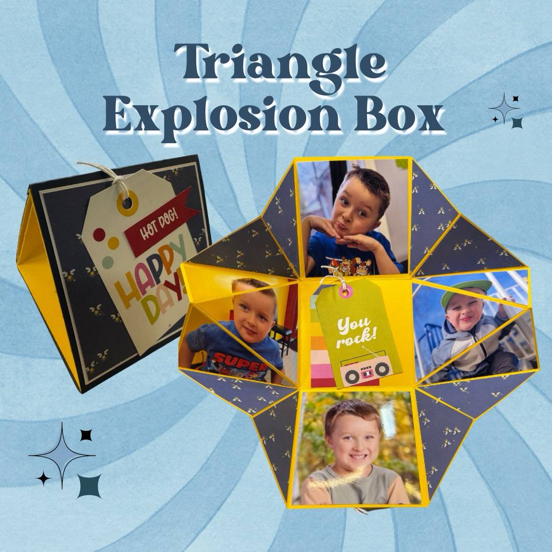 Marilyn Whatman, Triangle Explosion Box Kit NSD Video #3 2025
