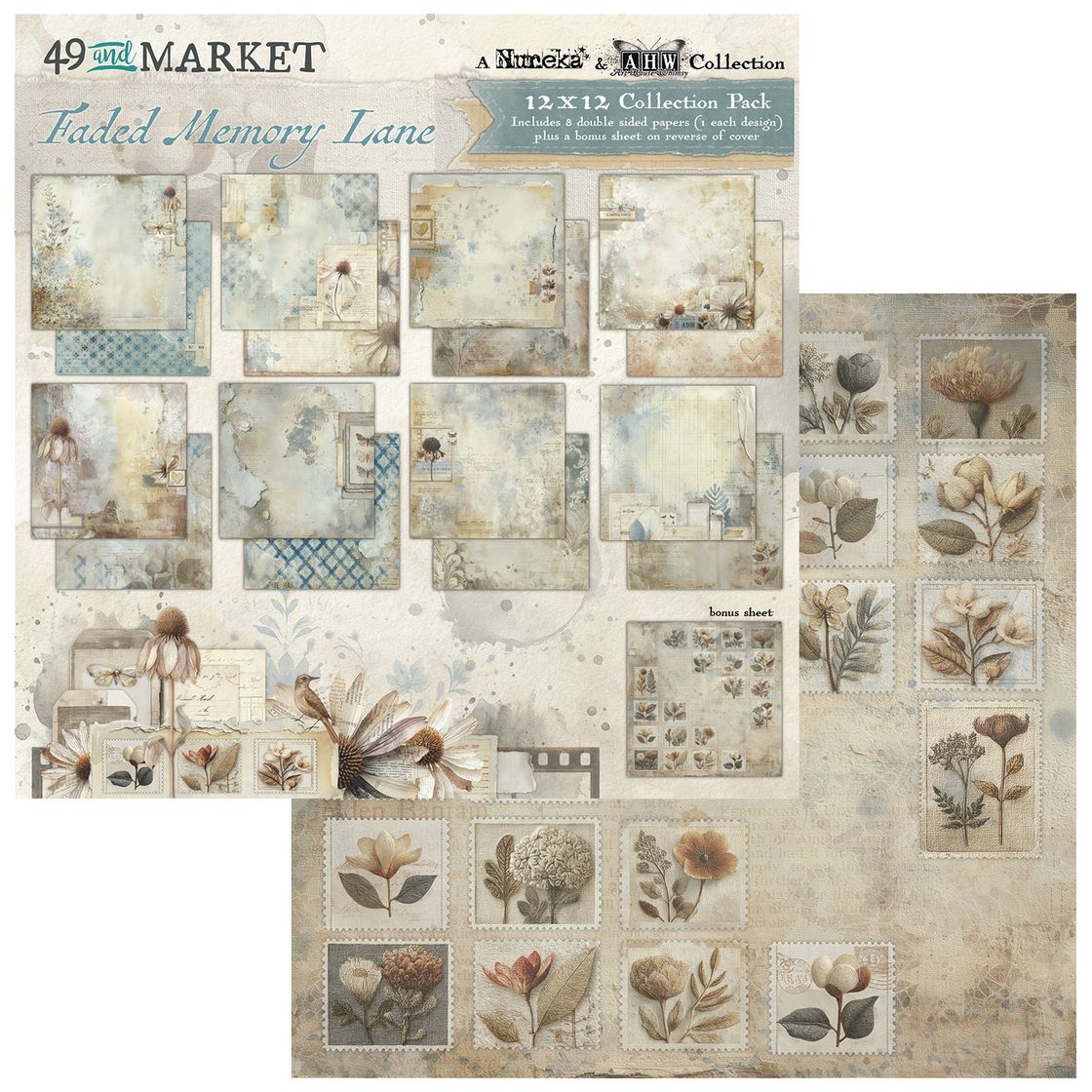 49 and Market, Faded Memory Lane, 12x12 Collection