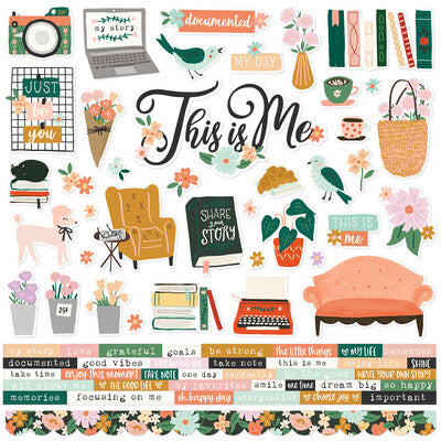 Simple Stories, My Story Element Stickers