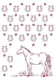 Stamperia, Romantic Horses, Stencil