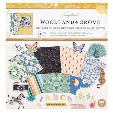 American Crafts, Woodland Groove, Project Pad