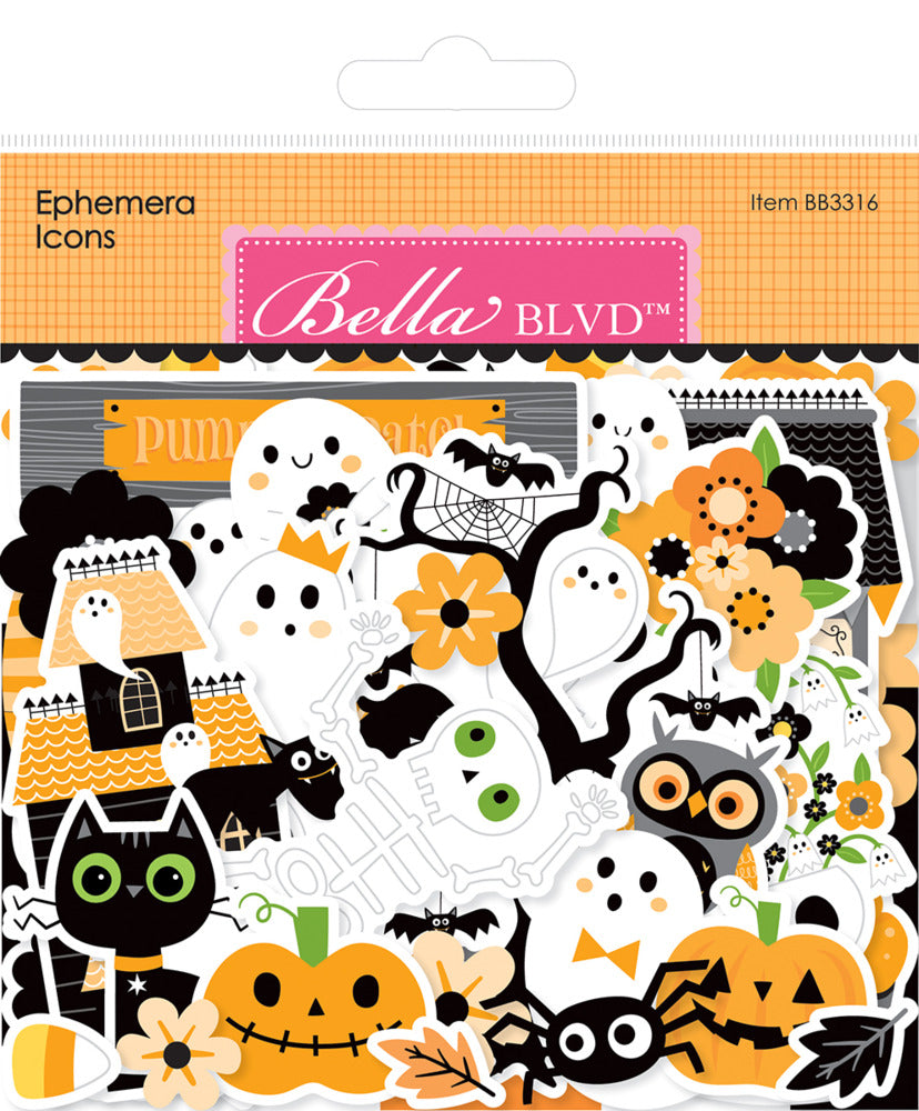 Bella Blvd., Ephemera Icons, Boo To You Pre-order