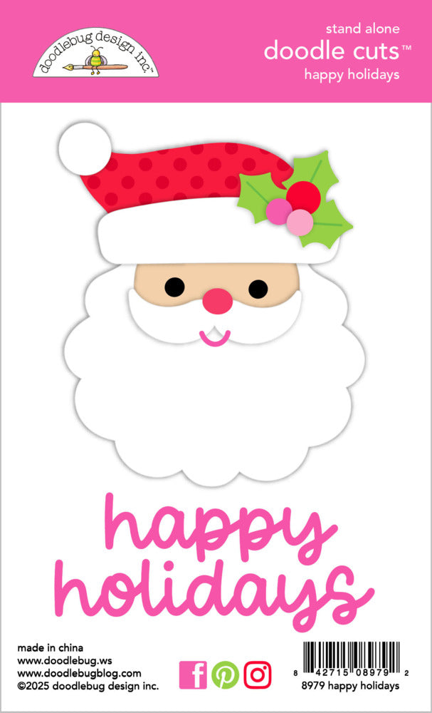 Doodlebug, Die, Happy Holidays Pre-order